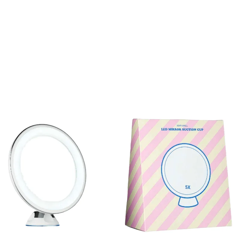 Bild 3 för Soft Spell LED Sminkspegel Med Förstoring x5