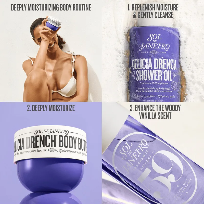 Bild 10 för Sol de Janeiro Delicia Drench Body Butter 75 ml