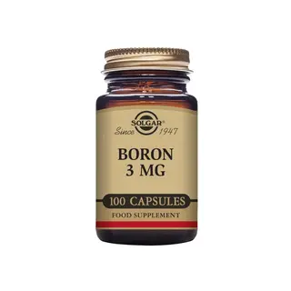 Produktfoto för Solgar Boron 3 mg 100 kapslar