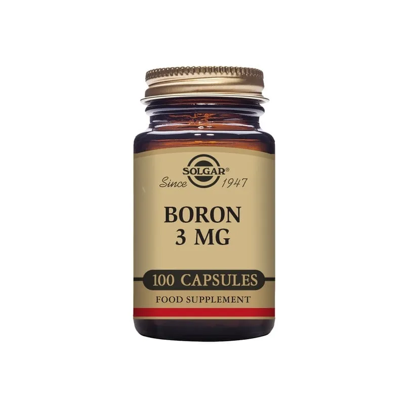 Bild 1 för Solgar Boron 3 mg 100 kapslar