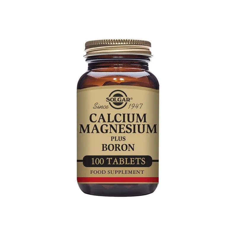 Bild 1 för Solgar Calcium Magnesium plus Boron 100 tabletter