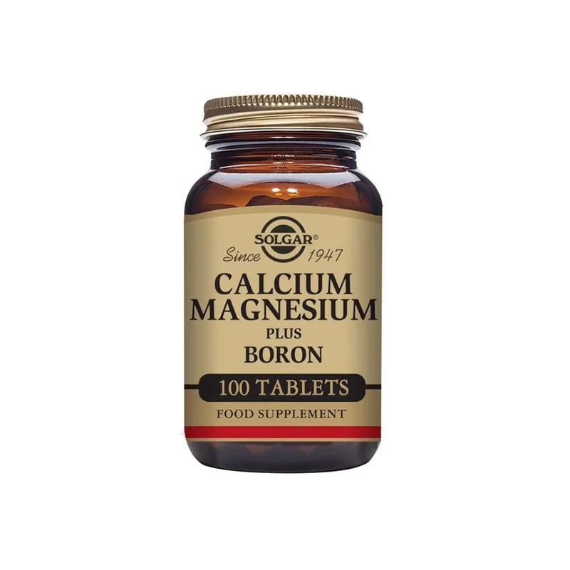 Bild 2 för Solgar Calcium Magnesium plus Boron 100 tabletter