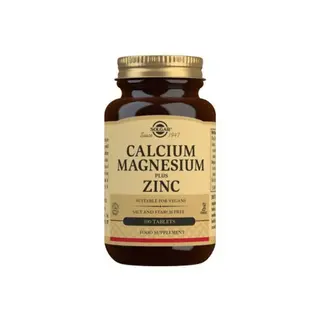 Produktfoto för Solgar Calcium Magnesium Zinc 100 tabletter