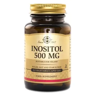 Produktfoto för Solgar Inositol 500 mg 50 kapslar