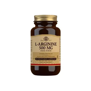 Produktfoto för Solgar L-Arginine 500 mg 50 kapslar