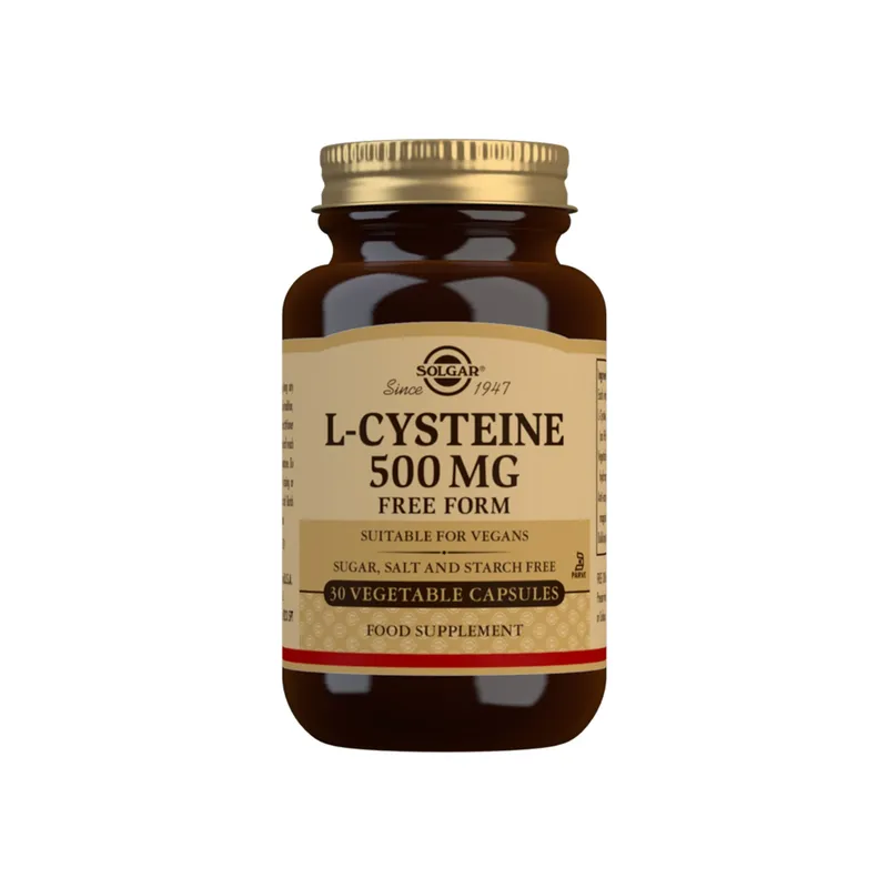 Bild 2 för Solgar L-Cysteine 500 mg 30 kapslar
