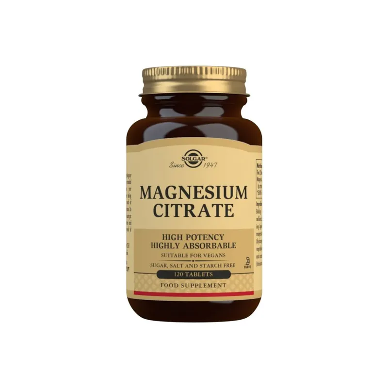 Bild 2 för Solgar Magnesium Citrate 120 tabletter