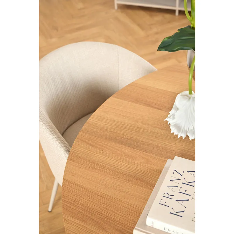 Bild 4 för Soli Matbord 120 cm Rund - Natur