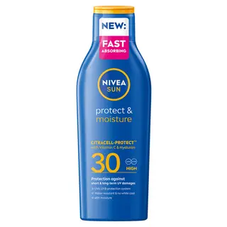 Produktfoto för Solkräm Protect & Moisture Lotion SPF30 200 ml NIVEA SUN