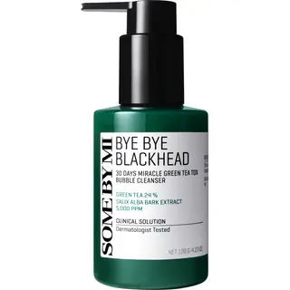 Produktfoto för Some By Mi Bye Bye Blackhead 30 day miracle green Tea Tox Bubble Cleanser 120 g