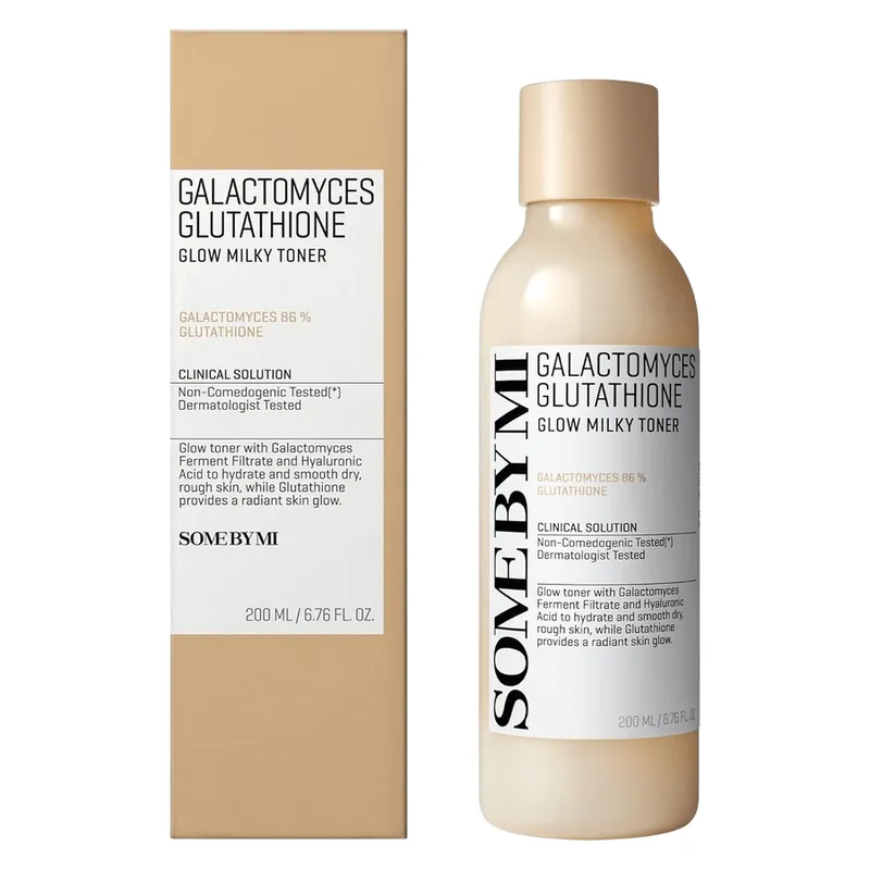 Bild 2 för SOME BY MI Galactomyces Glutathione glow milky toner 200 ml