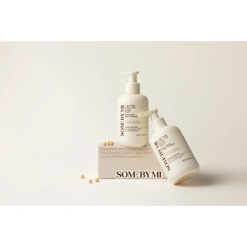 Bild 2 för Some By Mi Some by Mi Lactosoy Mild Bubble Peeling Cleanser 180 ml