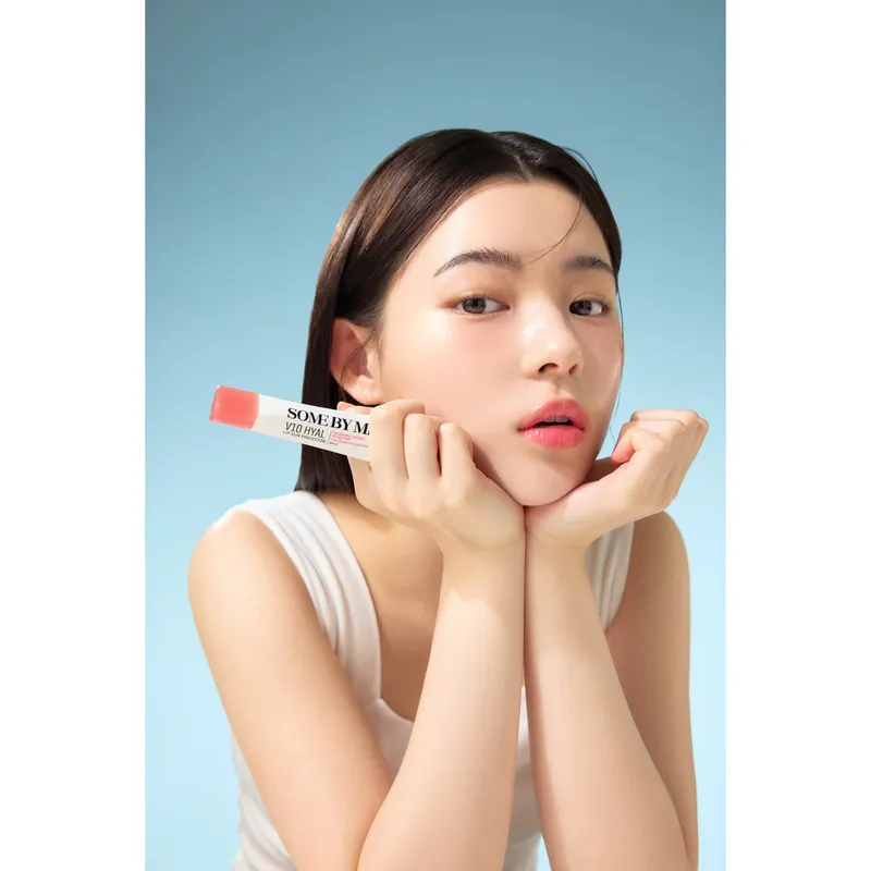 Bild 2 för SOME BY MI - V10 Hyal Lip Sun Protector SPF 15 (#Rosy)