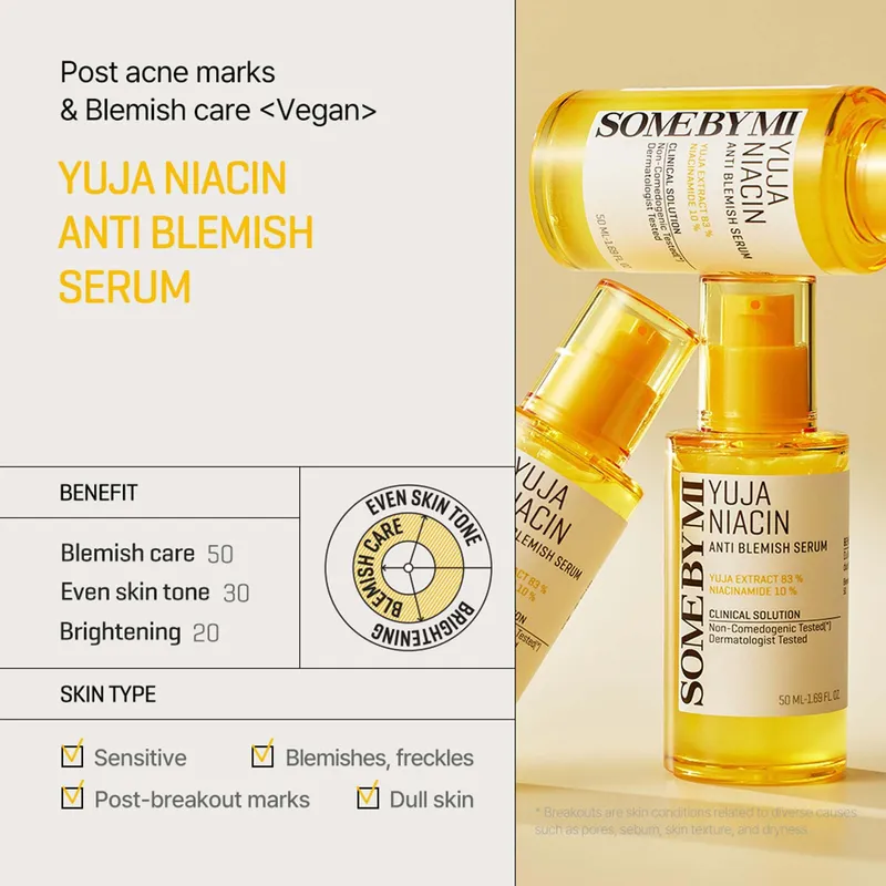 Bild 2 för SOME BY MI Yuja Niacin Anti Blemish Serum 50 ml
