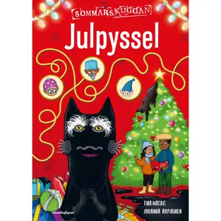Produktfoto för Sommarskuggan och Julbuset Pysselbok med klistermärken
