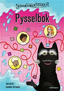 Produktfoto för Sommarskuggan Pysselbok med Klistermärken