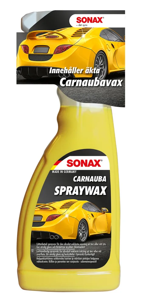 Alternativ bild 0 för Sonax Carnauba Spraywax - Sprayvax 500 ml