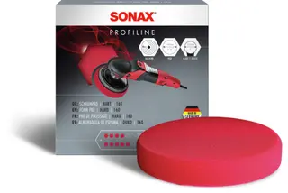 Produktfoto för SONAX Polerskive Rød Ø160 Grov