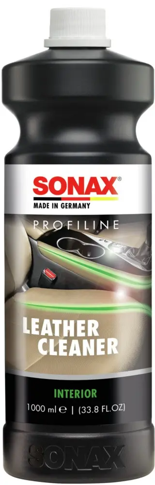 Produktfoto för Sonax PROFILINE Leather Cleaner, Bil, Vårdande läderlotion, Invändigt, Flaska, Lotion, Svart