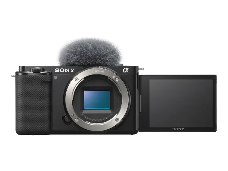 Alternativ bild 0 för Sony a ZV-E10 - Digitalkamera - spegellöst - 24.2 MP - APS-C - 4 K / 30 fps - endast stomme - Wireless LAN, Bluetooth - svart