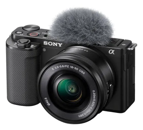 Alternativ bild 0 för Sony a ZV-E10L - Digitalkamera - spegellöst - 24.2 MP - APS-C - 4 K / 30 fps - 3x optisk zoom 16-50mm Power Zoom-objektiv - Wireless LAN, Bluetooth - svart