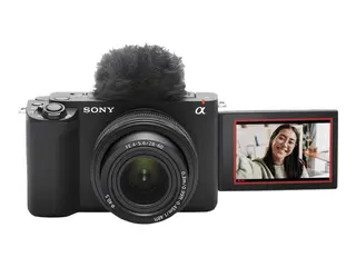 Produktfoto för Sony a ZV-E1L - Digitalkamera - spegellöst - 12.1 MP - Fullständig ram - 4 K / 59.94 fps - 2.1x optisk zoom FE 28-60 mm f/4-5,6 objektiv - NFC, Wi-Fi, Bluetooth - svart