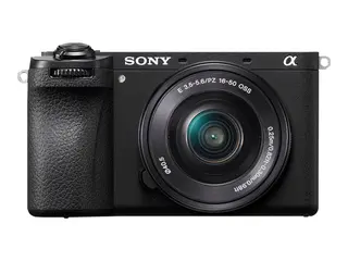 Produktfoto för Sony a6700 ILCE-6700L - Digitalkamera - spejlløst - 26 MP - APS-C - 4K / 119.88 fps - 3x optisk zoom E 16-50 mm OSS-objektiv - Wi-Fi, Bluetooth