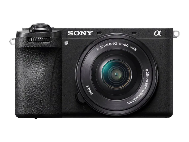 Alternativ bild 0 för Sony a6700 ILCE-6700L - Digitalkamera - spejlløst - 26 MP - APS-C - 4K / 119.88 fps - 3x optisk zoom E 16-50 mm OSS-objektiv - Wi-Fi, Bluetooth