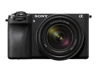 Produktfoto för Sony a6700 ILCE-6700M - Digitalkamera - spegellöst - 26.0 MP - APS-C - 4 K / 119.88 fps - 7.5x optisk zoom E 18-135mm OSS lins - Wi-Fi, Bluetooth