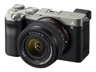 Produktfoto för Sony a7C ILCE-7C - Digitalkamera - spegellöst - 24.2 MP - Fullständig ram - 4 K / 30 fps - endast stomme - Wireless LAN, NFC, Bluetooth - silver