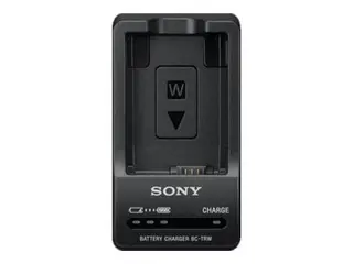 Produktfoto för Sony BC-TRW - Batteriladdare - 1 x batterier laddas - 400 mA - för Cyber-shot DSC-RX10  a NEX 3NL, 3NY, 5RL, 5RY, 5T, 5TY  a VLOGCAM ZV-E10  a3000  a7  a7R