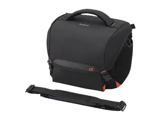 Produktfoto för Sony LCS-SC8 - Fodral för digitalkamera med objektiv - polyester - svart - för Cinema Line ILME-FX3  a VLOGCAM ZV-E10  a6100  a6400  a6600  a7 IV  a7C  a7s III  a9 II