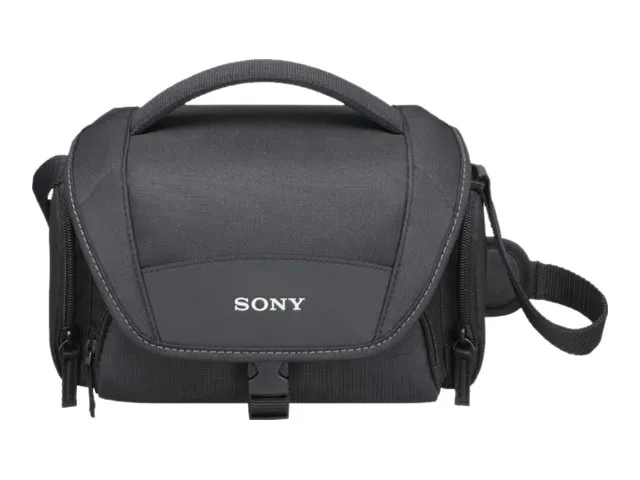 Alternativ bild 0 för Sony LCS-U21 - Taske til digitalt fotokamera / videokamera - neopren - sort - for Cinema Line ILME-FX3  Handycam FDR-AX43  a VLOGCAM ZV-E10  a1  a7 IV  a7C  a7s III
