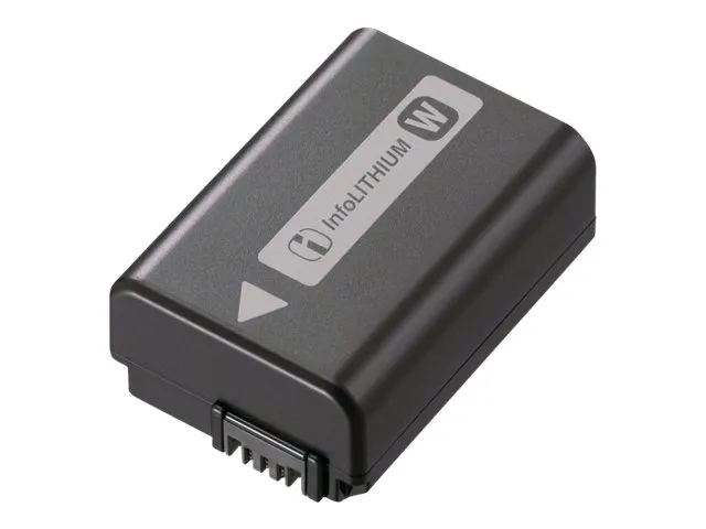 Alternativ bild 0 för Sony NP-FW50 - Batteri - Li-Ion - 1080 mAh - för Hasselblad Lunar  Cyber-shot DSC-RX10  a6000  a6100  a6300  a6400  a6500  a7R II  a7s II