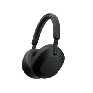 Produktfoto för Sony WH-1000XM5 - Hörlurar med mikrofon. - full storlek - Bluetooth - trådlös, kabel - aktiv brusreducering - 3,5 mm jack - svart