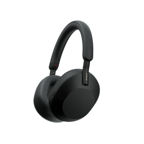 Alternativ bild 0 för Sony WH-1000XM5 - Hörlurar med mikrofon. - full storlek - Bluetooth - trådlös, kabel - aktiv brusreducering - 3,5 mm jack - svart