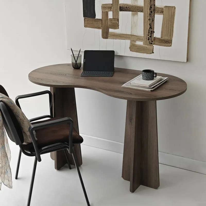 Bild 2 för Soryn Skrivbord 120 cm - Valnöt