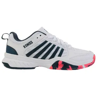 Produktfoto för K-Swiss Court Express 2 Junior White/Stargazer/Neon Blaze