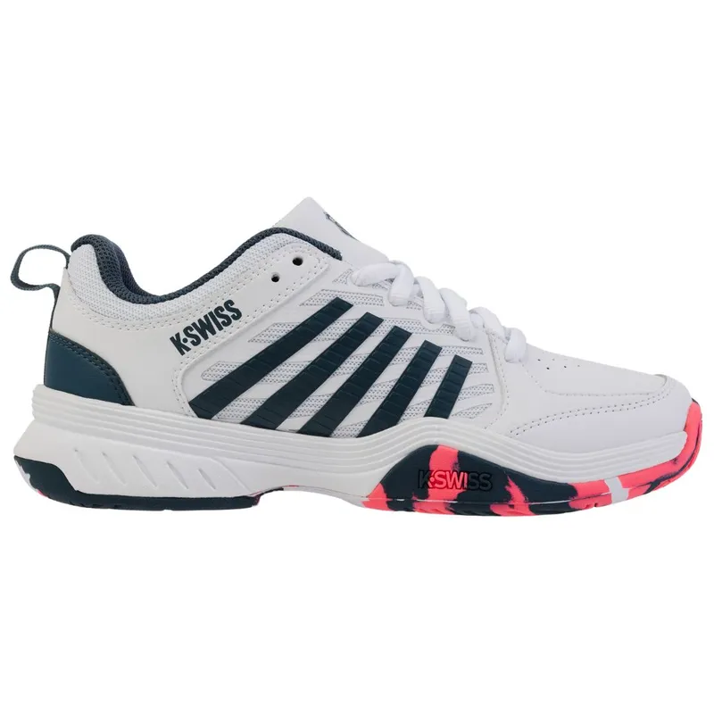 Alternativ bild 0 för K-Swiss Court Express 2 Junior White/Stargazer/Neon Blaze