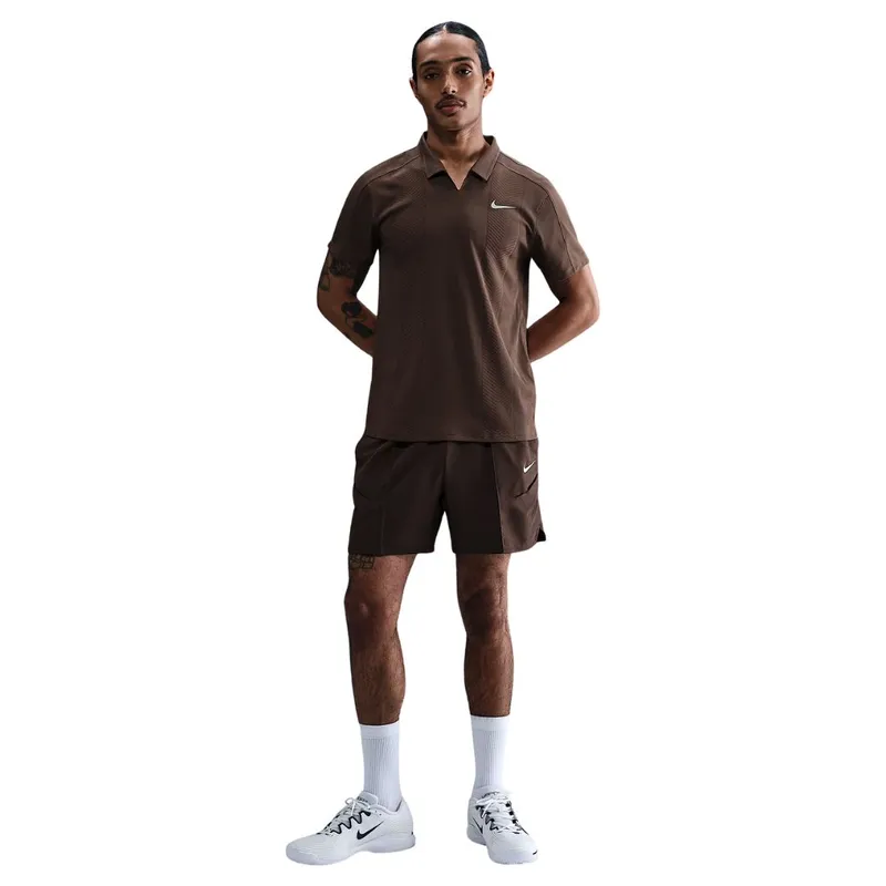 Alternativ bild 0 för Nike Court Slam Dri-FIT ADV Polo Baroque Brown