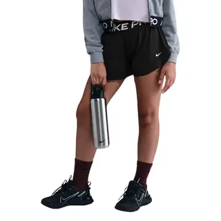 Produktfoto för Nike Pro Girls Dri-FIT 2-in-1 Shorts Black