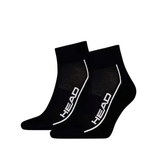 Produktfoto för Head Performance Quarter Socks 2-Pack Black