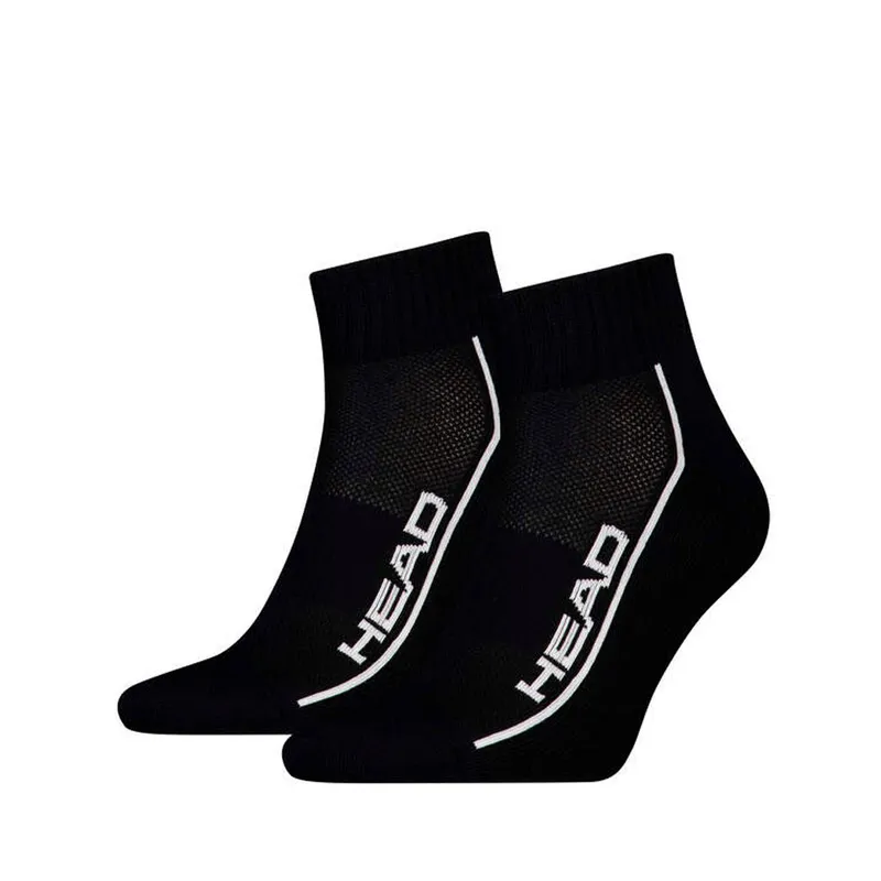 Alternativ bild 0 för Head Performance Quarter Socks 2-Pack Black