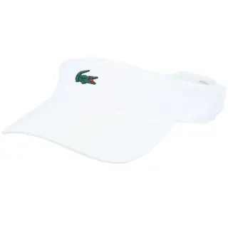 Produktfoto för Lacoste - Vit visor Keps - White Visor @ Hatstore