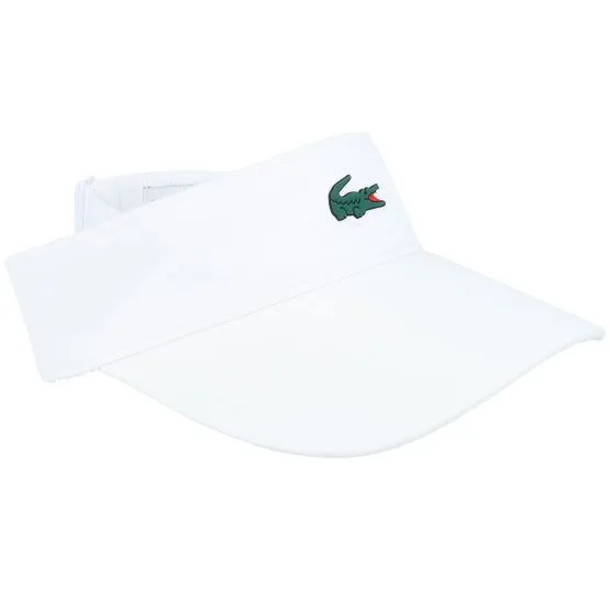 Bild 2 för Lacoste - Vit visor Keps - White Visor @ Hatstore