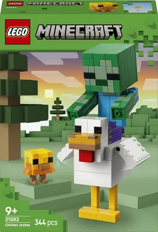 Produktfoto för LEGO Minecraft 21582 Hönsryttare