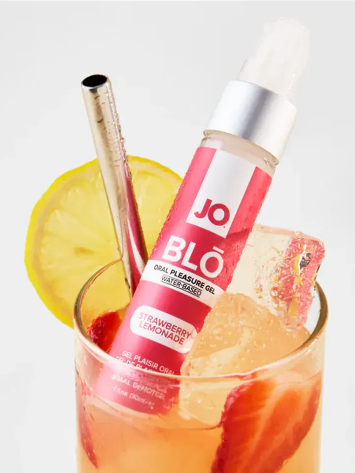 Bild 1 för JO BLO Oral Pleasure Gel Strawberry Lemonade 30ml