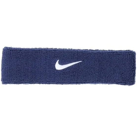 Bild 1 för Nike - Blå headband Beanie - Swoosh Classic Navy Headband @ Hatstore