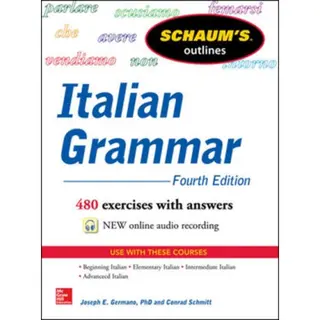Produktfoto för Schaum's Outline of Italian Grammar