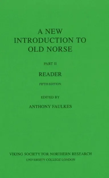 Alternativ bild 0 för New Introduction To Old Norse